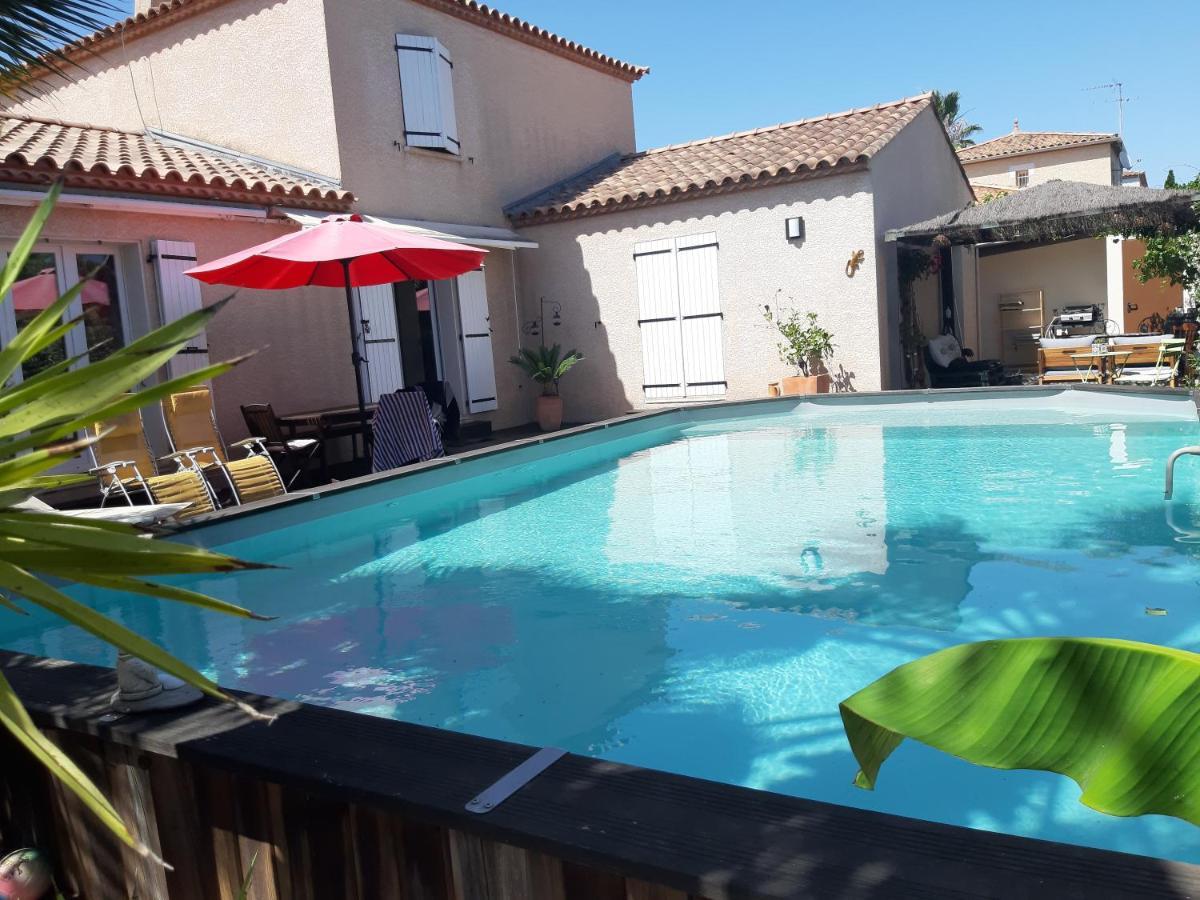 Chambres Calmes Dans Villa Perols Pret Parc Expo Arena 1Km Aeroport 3Km Gare Tgv 4Km Plages 5Km Carnon Palavas 외부 사진